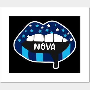 Nova Lips Posters and Art